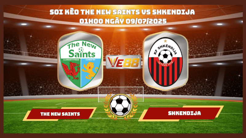 Nhận định soi kèo The New Saints vs Shkendija 01h00 ngày 09/07/2025 - Vòng loại Champions League