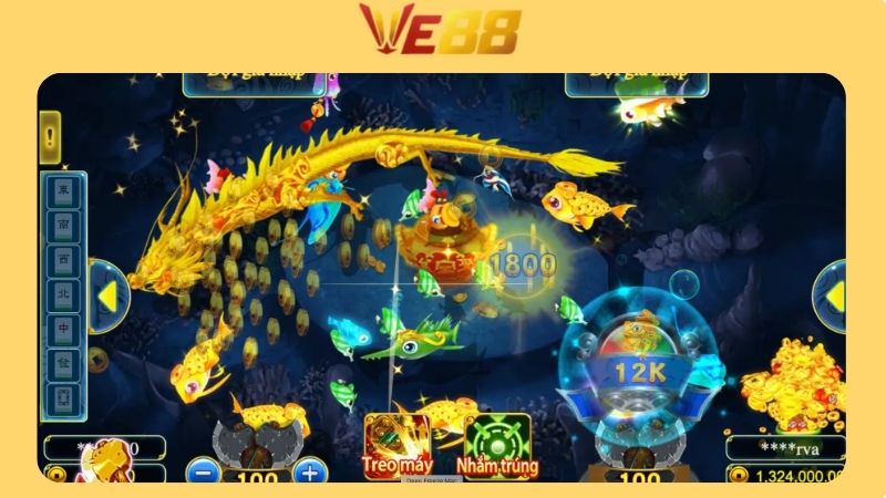 Bắn Cá OneShot VE88 - Mẹo Săn Jackpot Cực Khủng Từ Cao Thủ